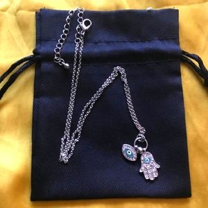 Evil eye necklace